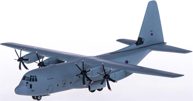 Hogan RAF for Lockheed for Super Hercules C-130J 888 1:200  Aircraft Pre-built  Airliner Model Display