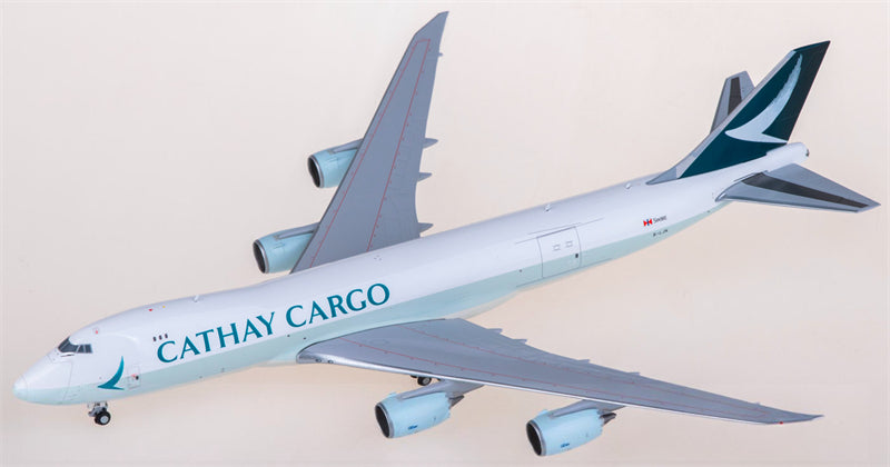 JC Wings Cathay Cargo for Boeing 747-8 B-LJN 1:400 Airplane Pre-built Airliner Model Display