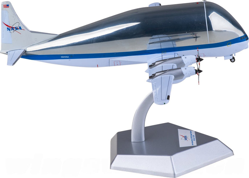 SQ Wings NASA for Airbus Aero Spacelines B-377SGT Super Guppy N941NA 1:200 Airplane Pre-built  Airliner Model Display