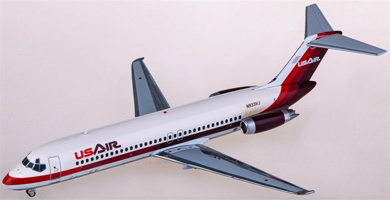 JC Wings US Air for McDonnell Douglas DC-9-30 N933VJ 1:200 Airplane Pre-built  Airliner Model Display