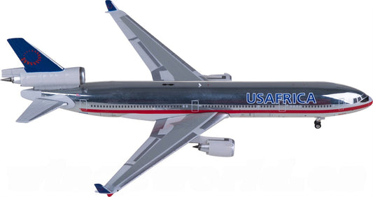Phoenix USAfrica Airways for McDonnell Douglas MD-11 N1757A 1:400 Airplane Pre-built Airliner Model Display