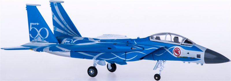 JC Wings RSAF for McDonnell Douglas F-15SG 50th Anniversary 1:144 Airplane Pre-built  Airliner Model Display