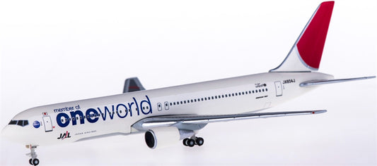 Hogan Japan Airlines for Boeing 767-300ER JA604J Oneworld 1:500 Airplane Pre-built  Airliner Model Display