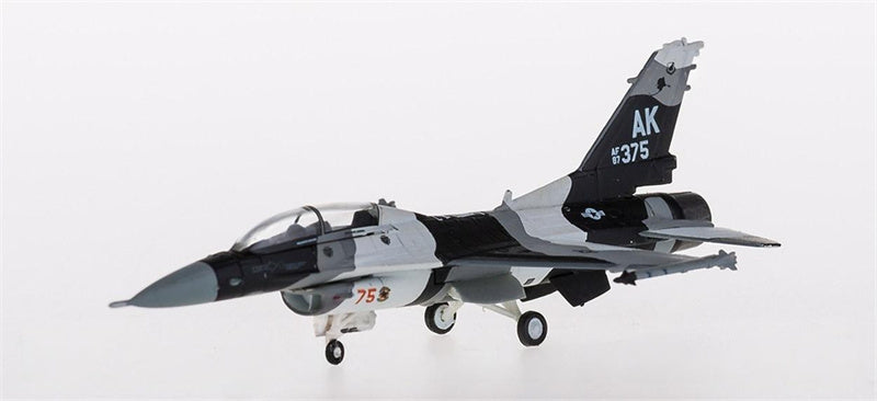Hogan Lockheed F-16D AK 375 1:200 Airplane Pre-built  Airliner Model Display