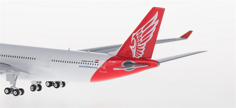 Phoenix Air Leisure for Airbus A340-200 SU-GBO 1:400 Airplane Pre-built  Airliner Model Display