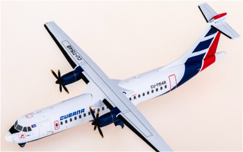 Geminijets Cubana ATR-72-200 CU-T1548 1:200 Airplane Pre-built Airliner Model Display