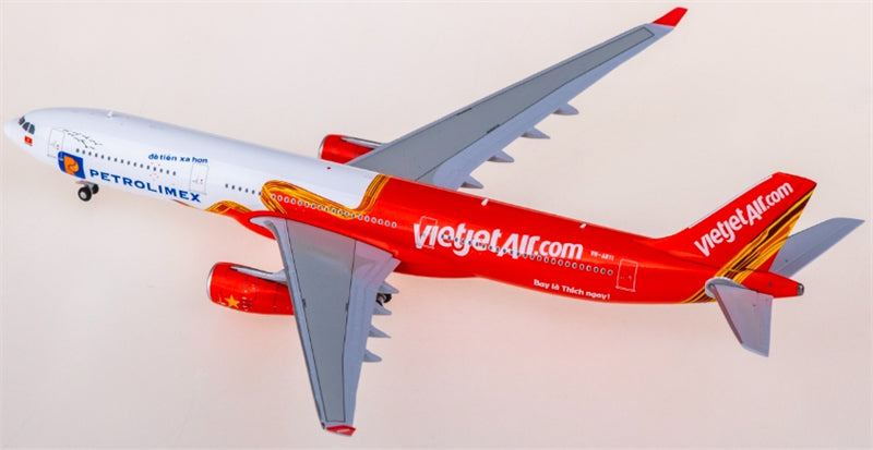 Geminijets Vietjet Air for Airbus A330-300 VN-A811 1:400 Aircraft Pre-built  Airliner Model Display