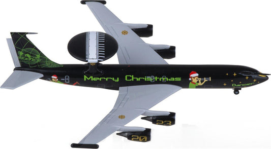 Herpa for Boeing E-3D for Christmas 2023 1:500 Airplane Pre-built Airliner Model Display