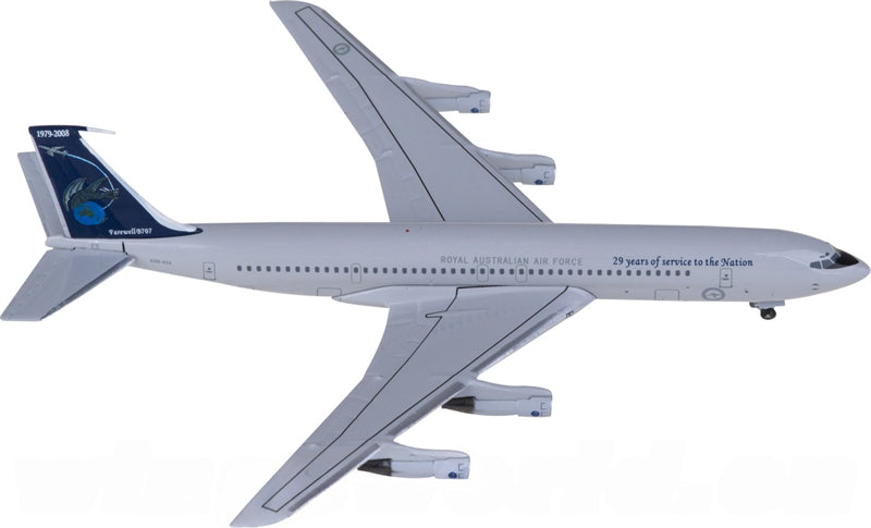 AeroClassics RAAF for Boeing 707-300 A20-624 1:400 Aircraft Pre-built Model