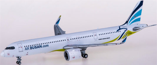 JC Wings Air Busan for Airbus A321neo HL8394 1:400 Airplane Pre-built  Airliner Model Display