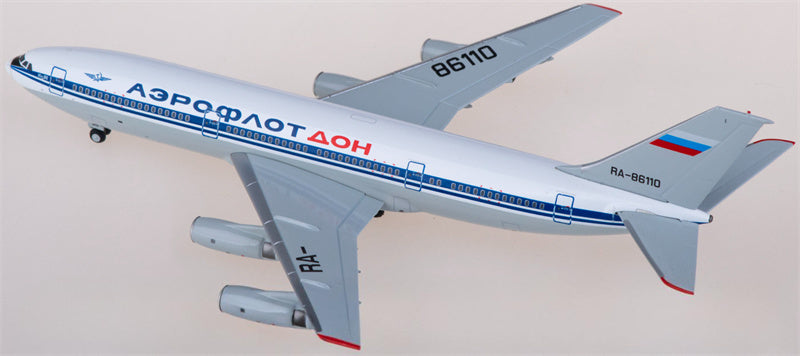 JC Wings Aeroflot for Ilyushin IL-86 RA-86110 1:400 Airplane Pre-built  Airliner Model Display