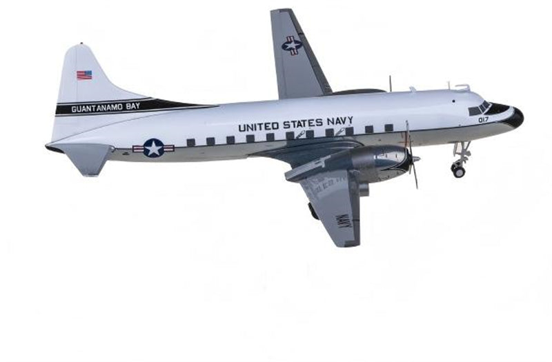 Geminijets US Navy for Convair CV-240 (C-131) 141017 1:200 Aircraft Pre-built  Airliner Model Display