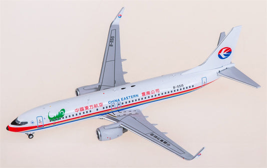 C Model China Eastern Airlines for Boeing 737-800 B-5515 1:400 Airplane Pre-built  Airliner Model Display