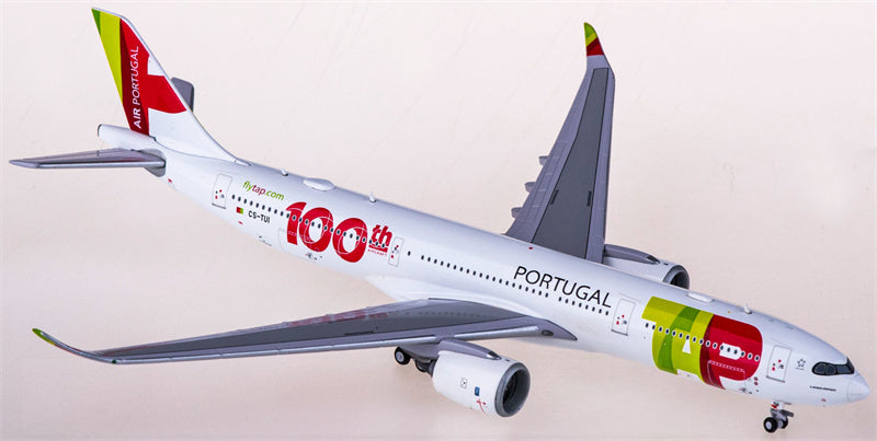 JC Wings TAP Portugal for Airbus A330-900neo CS-TUI 100th 1:400 Airplane Pre-built  Airliner Model Display