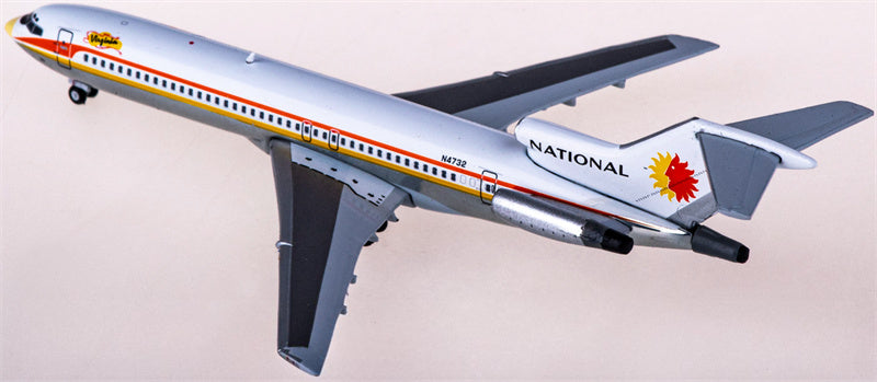 Geminijets National Airlines for Boeing 727-200 N4732 1:400 Airplane Pre-built  Airliner Model Display