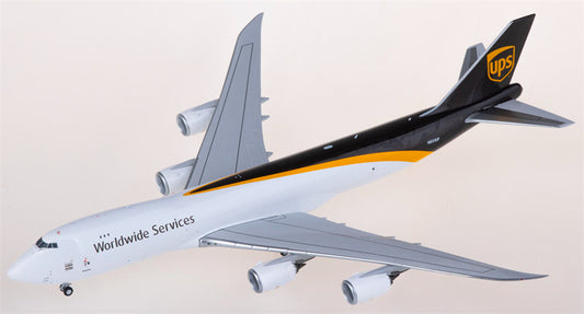 NG Models UPS for Boeing 747-8F N633UP 1:400 Airplane Pre-built Airliner Model Display
