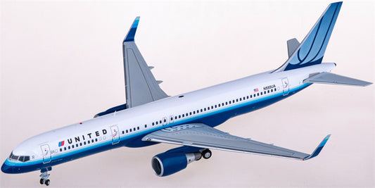 JC Wings United Airlines for Boeing 757-200 N555UA 1:200 Airplane Pre-built Airliner Model Display