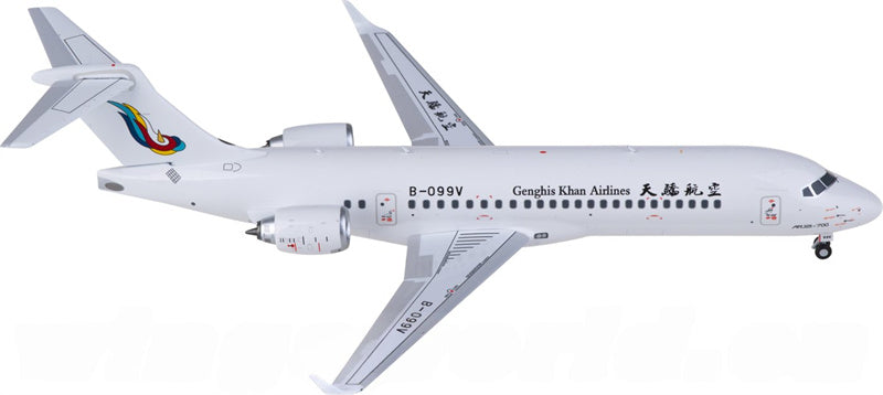 NG Models Genghis Khan Airlines for COMAC ARJ21-700 B-099V 1:200 Airplane Pre-built  Airliner Model Display