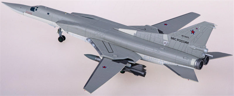 Herpa Russian Air Force for Tupolev TU-22M3 Backfire RF-34075 1:200 Airplane Pre-built  Airliner Model Display