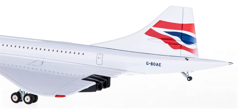 Hogan British Airways for Concorde G-BOAE 1:200 Airplane Pre-built  Airliner Model Display