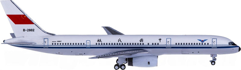 AeroClassics CAAC for Boeing 757-200 B-2802 1:400 Airplane Pre-built  Airliner Model Display