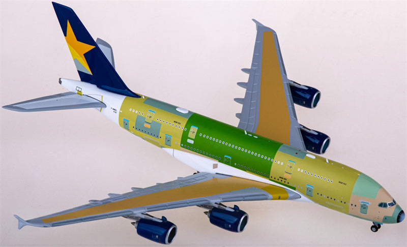 JC Wings Skymark Airlines for Airbus A380 F-WWSL 1:400 Airplane Pre-built  Airliner Model Display