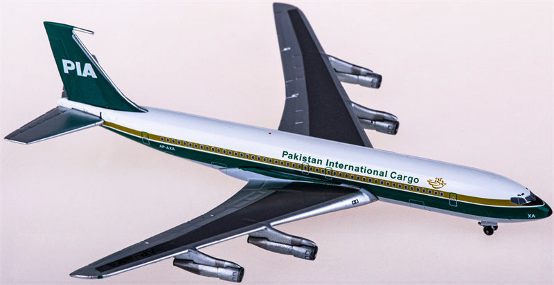 AeroClassics PIA Cargo for Boeing 707-300 AP-AXA 1:400 Airplane Pre-built  Airliner Model Display