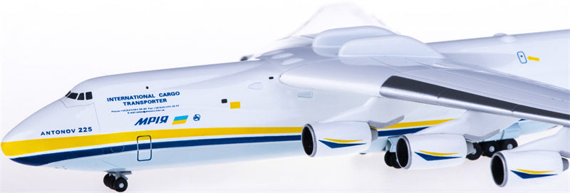 Herpa Antonov Airlines An-225 UR-82060 1:400 Airplane Pre-built  Airliner Model Display