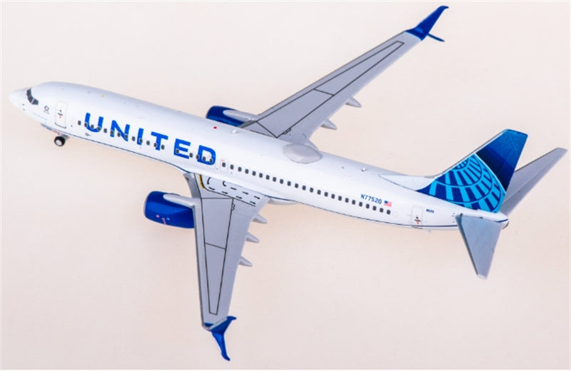 AeroPolaris United Airlines for Boeing 737-800 N77520 1:400 Aircraft Pre-built  Airliner Model Display
