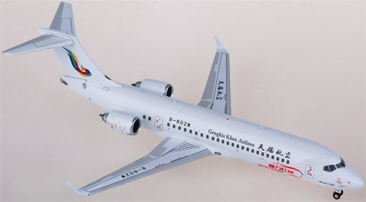 NG Models Genghis Khan Airlines for COMAC ARJ21-700 B-602W 1:200 Airplane Pre-built  Airliner Model Display