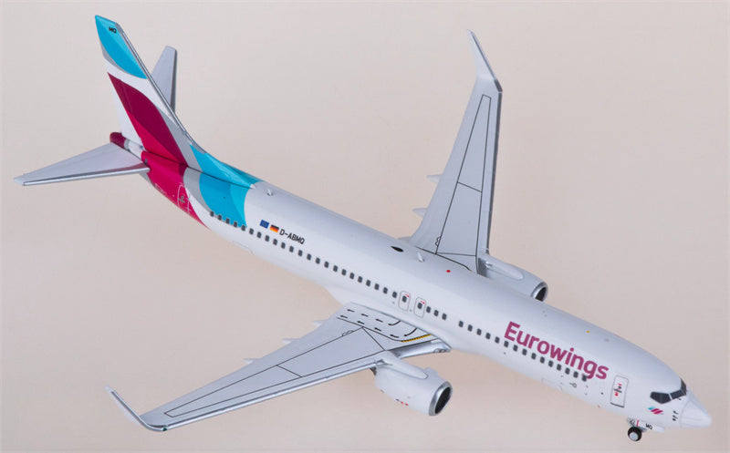 AeroPolaris Eurowings for Boeing 737-800 D-ABMQ 1:400 Airplane Pre-built  Airliner Model Display