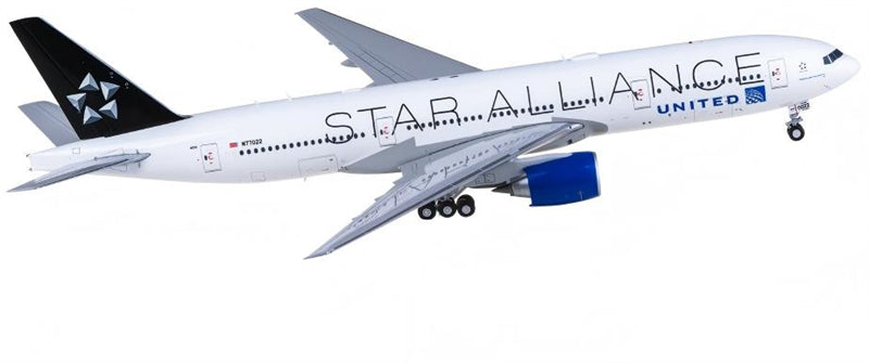 Geminijets United Airlines for Boeing 777-200ER N77022 Star Alliance 1:200 Aircraft Pre-built  Airliner Model Display