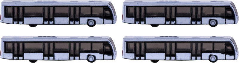 Herpa Airport Bus Set 4-in-1 set 1:500 Accessory Pre-built  Airliner Model Display