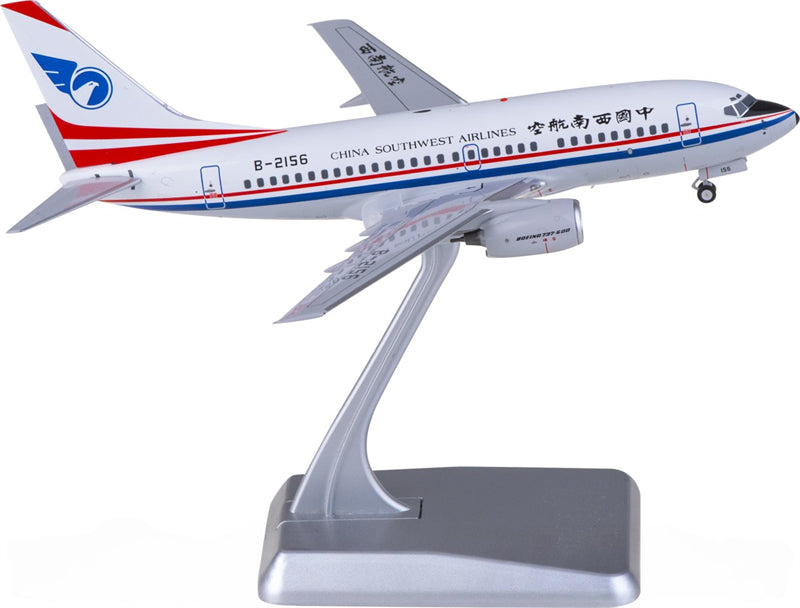 NG Models China Southwest Airlines for Boeing 737-600 B-2156 1:200 Airplane Pre-built Airliner Model Display