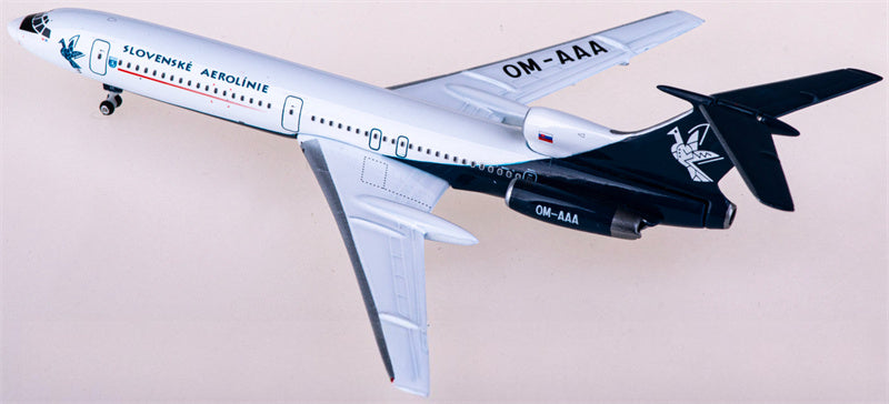 Phoenix Slovak Airlines for Tupolev TU-154M OM-AAA 1:400 Airplane Pre-built  Airliner Model Display