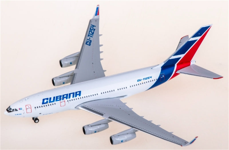Phoenix Cubana Airlines for Ilyushin Il-96-300 CU-T1254 1:400 Aircraft Pre-built  Airliner Model Display