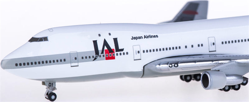 Hogan Japan Airlines for Boeing 747-100 JA8101 1:500 Airplane Pre-built Airliner Model Display