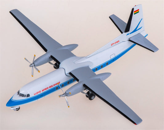 AeroClassics LAB Bolivian Airlines for Fokker F27 Friendship CP-2165 1:200 Airplane Pre-built Airliner Model Display