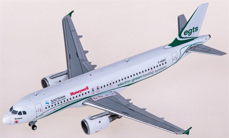 JC Wings Safran for Honeywell for Airbus A320 F-HGNT 1:400 Airplane Pre-built Airliner Model Display