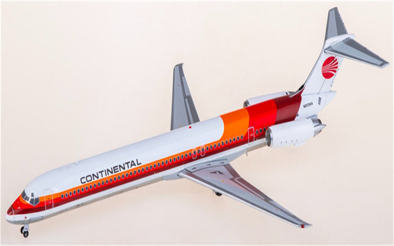 Geminijets Continental Airlines for McDonnell Douglas MD-80 N859HA 1:200 Airplane Pre-built Airliner Model Display