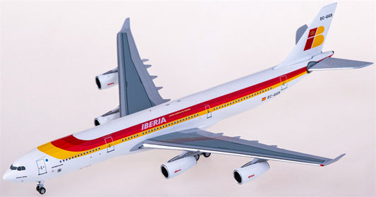 AeroClassics Iberia for Airbus A340-300 EC-GGS 1:400 Airplane Pre-built  Airliner Model Display