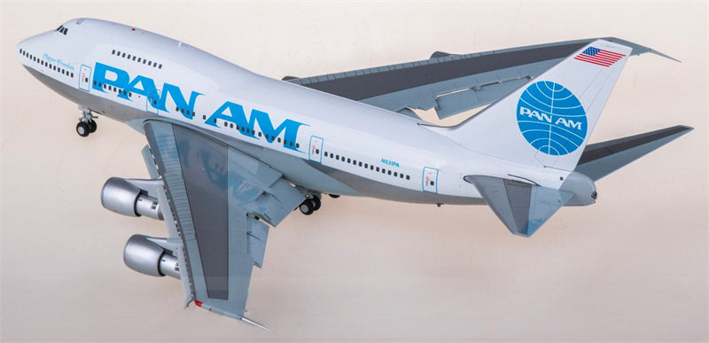 Geminijets Pan Am for Boeing 747SP N531PA Flaps Down 1:200 Airplane Pre-built Airliner Model Display