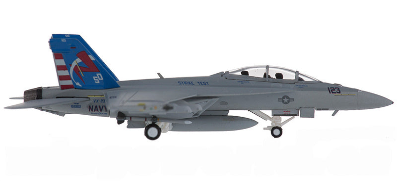 Hogan US Navy F/A-18F Super Hornet VX-23 Salty Dogs SD 123 1:200 Airplane Pre-built  Airliner Model Display