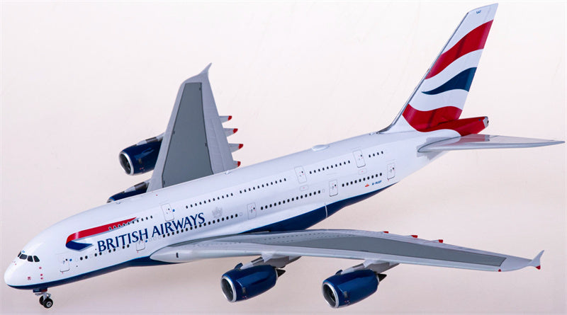 Phoenix British Airways for Airbus A380 G-XLEF 1:400 Airplane Pre-built  Airliner Model Display