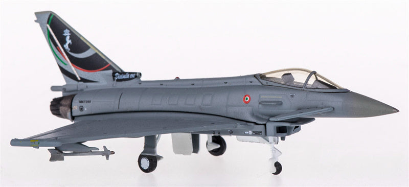 Hogan Italian Air Force Eurofighter for Typhoon EF-2000 1:200 Aircraft Pre-built  Airliner Model Display