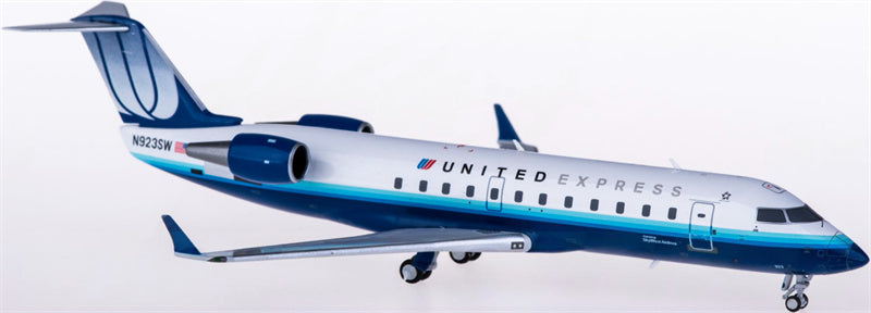 NG Models United Express Airlines for Bombardier CRJ200 N923SW 1:200 Airplane Pre-built  Airliner Model Display