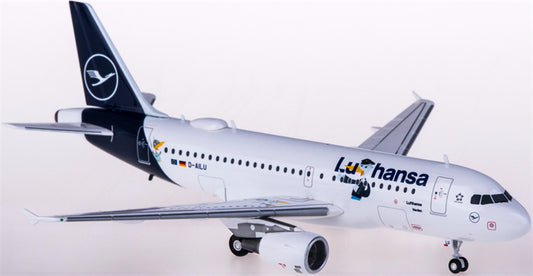 Herpa Lufthansa for Airbus A319 D-AILU Lu 1:200 Aircraft Pre-built  Airliner Model Display