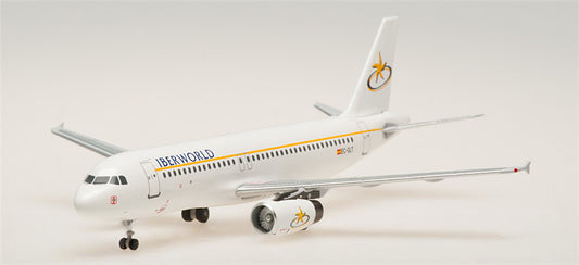 AeroClassics Iberworld for Airbus A320 EC-GLT 1:400 Aircraft Pre-built  Airliner Model Display