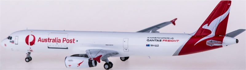 HYJLwings Australia Post for Qantas Freight for Airbus A321 VH-ULD 1:400 Airplane Pre-built  Airliner Model Display