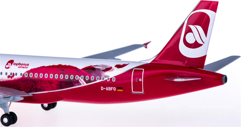 Hogan Air Berlin for Airbus A320 D-ABFO 1:200 Aircraft Pre-built  Airliner Model Display